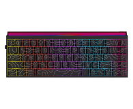 Klawiatura Ajazz NK68 Red Switch czarna